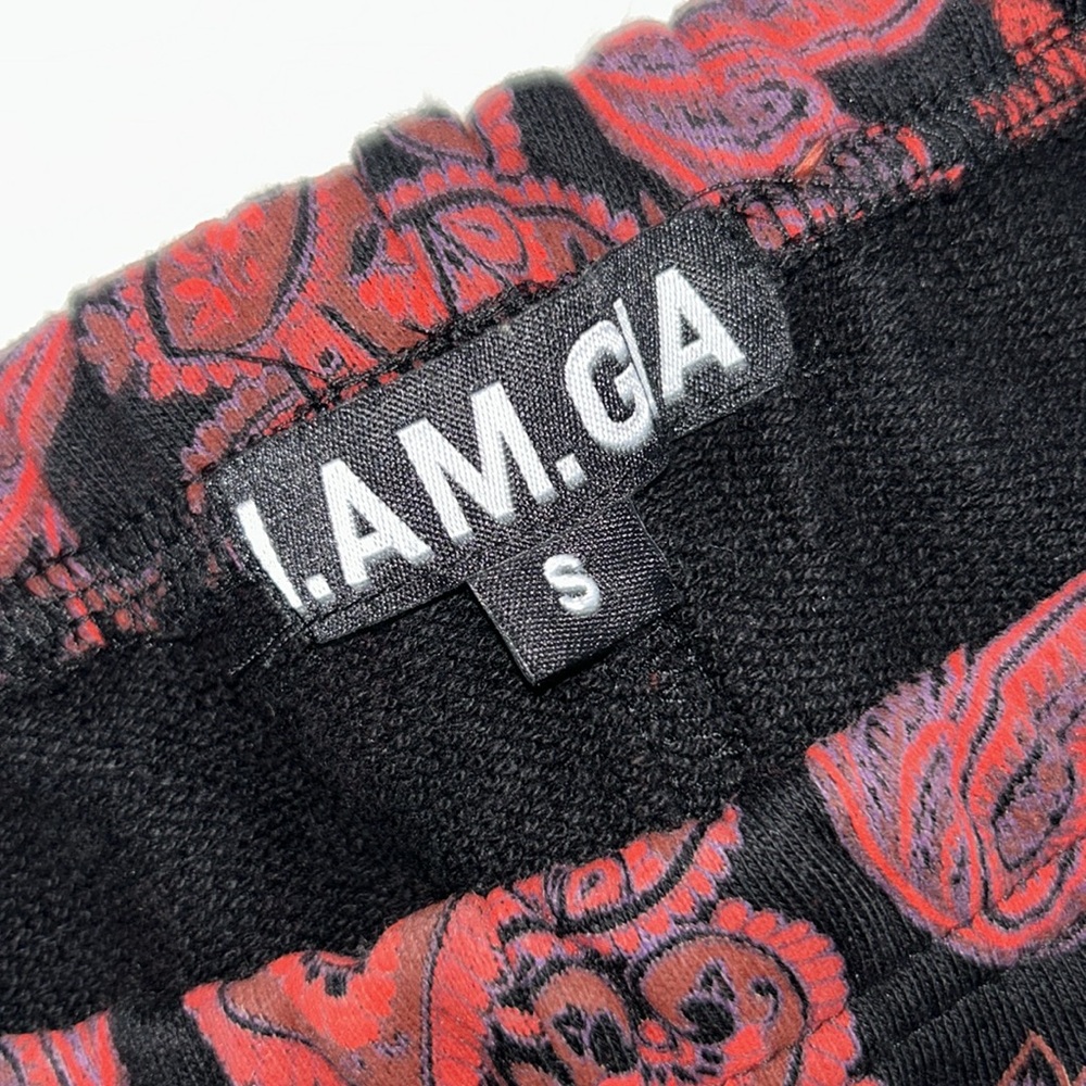 I.AM.GIA | Tatiana 2.0 Black Paisley Jogger Pant NWOT - Picture 6 of 9